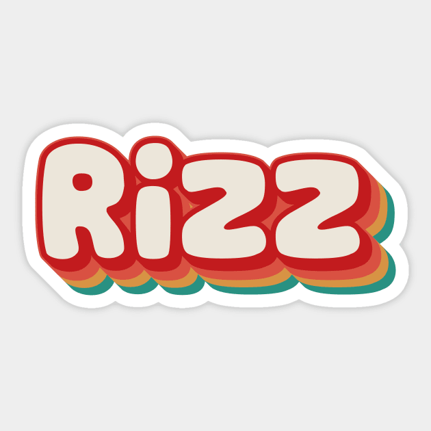 Rizz Sticker by n23tees